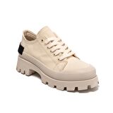 Kadın Spor Ayakkabı RD-4387 JOHN MAY KETEN BEJ