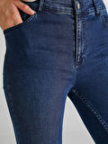Yüksek Bel Bilek Boy Skinny Jean Pantolon 00030