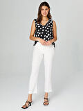 Slim Fit Krep Pantolon 00049