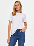 %100 Pamuk Yuvarlak Yaka T-Shirt 00096