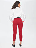 Slim Fit Coton Parça Boya Pantolon 69048