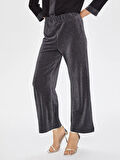 Simli Straıght Fıt Örme Pantolon 69479