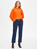 Relax Dik Yaka Kaşkorse Sweatshirt 69756