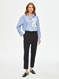 Relax Petek Doku Slım Fit Örme Pantolon 69761