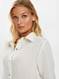 File Detaylı Müslin Gömlek S25GML033