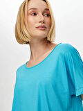 Yuvarlak Yaka Düşük Kollu T-Shirt S25TSH003