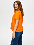 %100 Pamuk Yuvarlak Yaka T-Shirt S25TSH008
