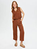 Wide Leg Fit Müslin Pantolon S25PNT028