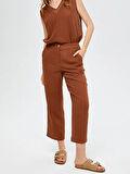 Wide Leg Fit Müslin Pantolon S25PNT028