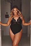 Merry See Özel Tasarım Dantelli Body Gecelik