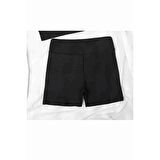 Angelsin Şık Deniz Şortlu Siyah