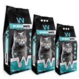 Wonder White Marsilya Sabun Kokulu İnce Taneli Topaklanan Kedi Kumu 10 Kg