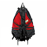 Albastar Sırt Çantası Siyah/Kırmızı