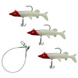 Sea Horse Crazy Plus 12 Cm Soft Lure 3 Pcs Wrh-01
