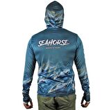 Sea Horse W.W Pro Angler Uv T-Shrt Silent B Large