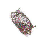 Sea Horse Çemberli Kepçe Toru Ebruli 40cm
