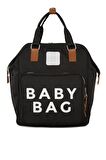Bagmori M000005163 Çok Amaçlı Unisex Bebek Bakım Çantası Siyah