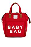 Bagmori M000005163 Çok Amaçlı Unisex Bebek Bakım Çantası Kırmızı