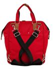 Bagmori M000005163 Çok Amaçlı Unisex Bebek Bakım Çantası Kırmızı