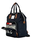 Bagmori M000005163 Çok Amaçlı Unisex Bebek Bakım Çantası Lacivert