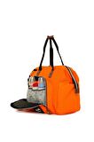 Bagmori M000002154 Çok Amaçlı Unisex Bebek Bakım Çantası Turuncu