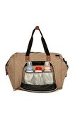 Bagmori M000002154 Çok Amaçlı Unisex Bebek Bakım Çantası Vizon