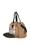 Bagmori M000002154 Çok Amaçlı Unisex Bebek Bakım Çantası Vizon