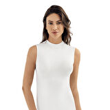 Şahinler MB1009 Kadın Likralı Balıkcı Yaka Atlet