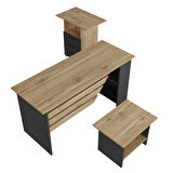 Steen-1-2-3 Ofis Masası Takımı, Makam Masası Takımı, Sekreter Masası Takımı STN06