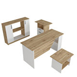 Steen-1-2-3-4 Ofis Masası Takımı, Makam Masası Takımı, Sekreter Masası Takımı STN02