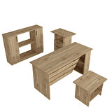 Steen-1-2-3-4 Ofis Masası Takımı, Makam Masası Takımı, Sekreter Masası Takımı STN04