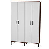 Alba-1-3 Dolaplı Ayakkabılık Vestiyer Portmanto RS03