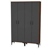 Alba-1-3 Dolaplı Ayakkabılık Vestiyer Portmanto RS07