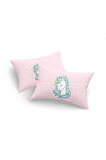 2li Yastık Kılıfı Mystic Unicorn Pembe