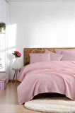 Ecocel Pike Örtü Çift Kişilik 200x230cm Sincere PudraPembe