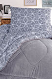 Comfort Set Wellsoft Yorganlı 2 Parça Tek Kişilik Caden Gri
