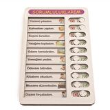 baby toys Günlük Sorumluluklarım Check List