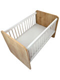 Babi Baby Pratik Sallanır Mini Ahşap Beşik 50x90 cm
