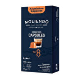 Moliendo Alüminyum Kapsül Kahve No:8 (NESPRESSO UYUMLU ALÜMİNYUM KAPSÜL KAHVE)