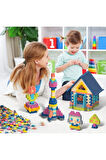 Constructo Stem Eğitici Oyuncak Yapı Oyuncağı Montessori Zeka Oyunu Yapı Taşları Seti