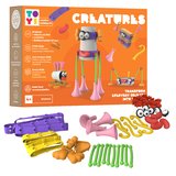 Toyi Creatures - 60 Parça STEM Seti ve Yaratıcı Yapı Oyuncakları