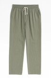 Luxe Erkek Baggy Keten Karışımı Rahat Pantolon Bol Paça Yeni Sezon