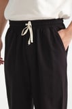 Luxe Erkek Baggy Keten Karışımı Rahat Pantolon Bol Paça Yeni Sezon