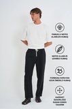 Comforted Erkek Keten Görünüm Rahat Pantolon Bol Paça Yeni Sezon