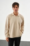 EASE Oversize Sweatshirt Bej