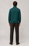 Runi Basic Regular Fit Pamuklu Kışlık Sweatshirt Nefti