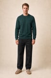 lines regular fit kışlık sweatshirt nefti