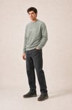 Respect Bisiklet Yaka Regular Fit Kışlık Sweatshirt Mint