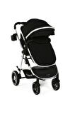 Yoyko City Seyahat Sistem Bebek Arabası 3 in 1 Siyah Silver