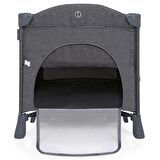 Yoyko Exclusive Comfort 8 in 1 Anne Yanı Park Yatak Oyun Parkı 70x110 - Gri